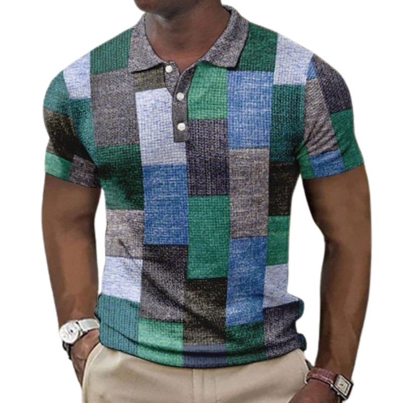 Raffaele™ | Multicolor Polo Shirt in Modern Style