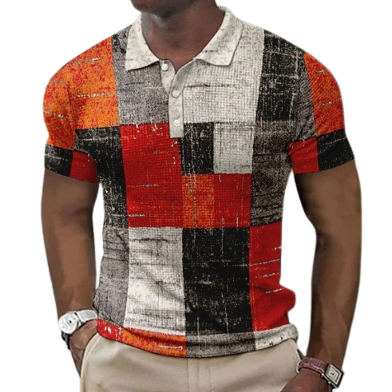 Raffaele™ | Multicolor Polo Shirt in Modern Style