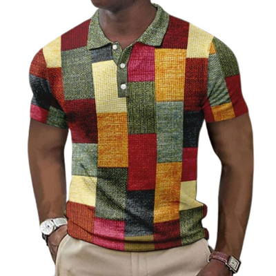 Raffaele™ | Multicolor Polo Shirt in Modern Style