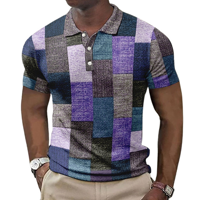 Raffaele™ | Multicolor Polo Shirt in Modern Style