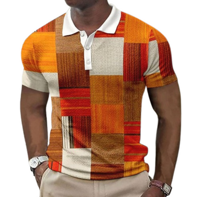 Raffaele™ | Multicolor Polo Shirt in Modern Style