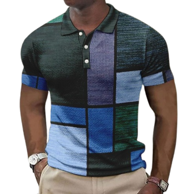 Raffaele™ | Multicolor Polo Shirt in Modern Style